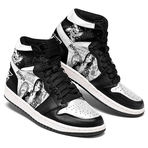 Nico Robin Sneakers Custom OP Shoes Manga Style
